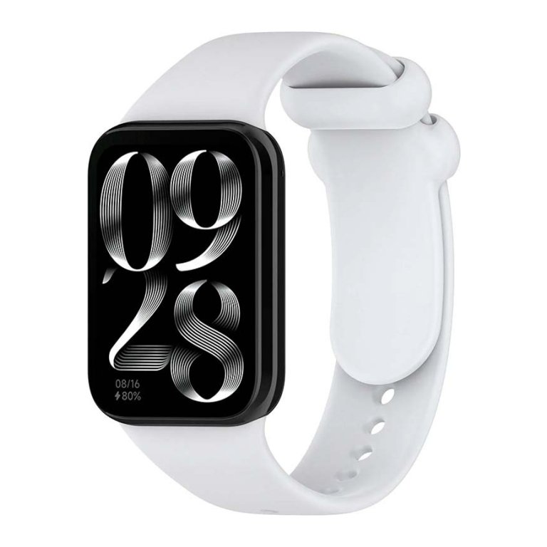 Pulseira Xiaomi Mi Smart Band 9 Pro / Band 8 Pro / Redmi Watch 4 / Redmi Watch 5 Silicone Cinzento Claro