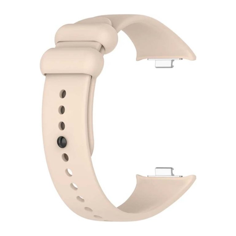 Pulseira Xiaomi Mi Smart Band 9 Pro / Band 8 Pro / Redmi Watch 4 / Redmi Watch 5 Silicone Marfim
