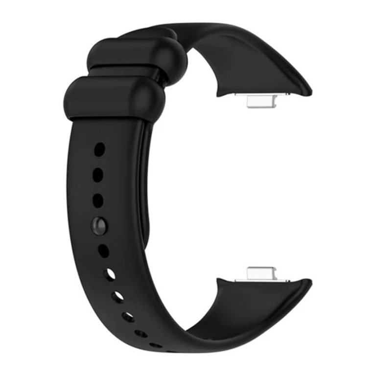 Pulseira Xiaomi Mi Smart Band 9 Pro / Band 8 Pro / Redmi Watch 4 / Redmi Watch 5 Silicone Preto