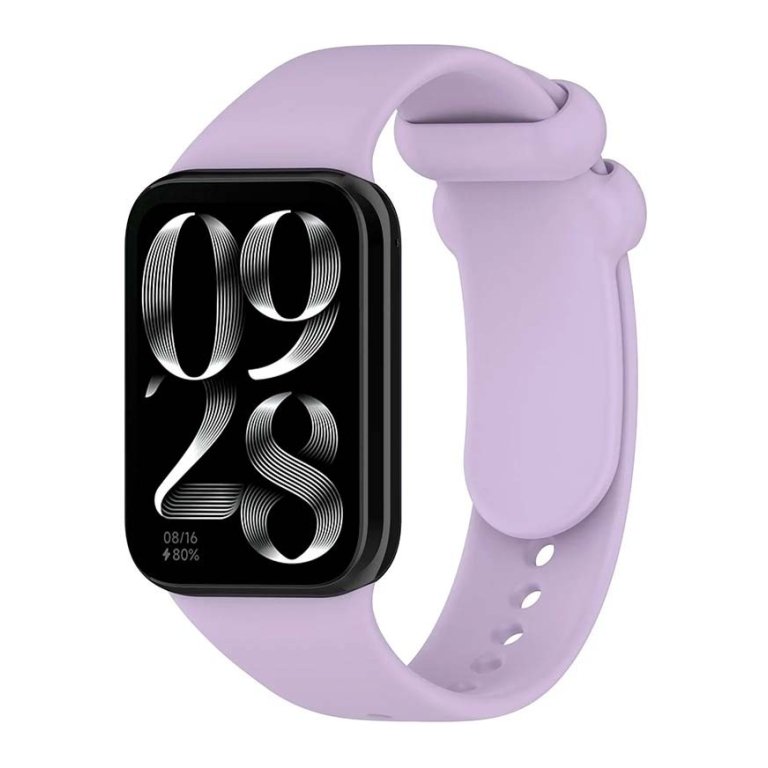 Pulseira Xiaomi Mi Smart Band 9 Pro / Band 8 Pro / Redmi Watch 4 / Redmi Watch 5 Silicone Roxo
