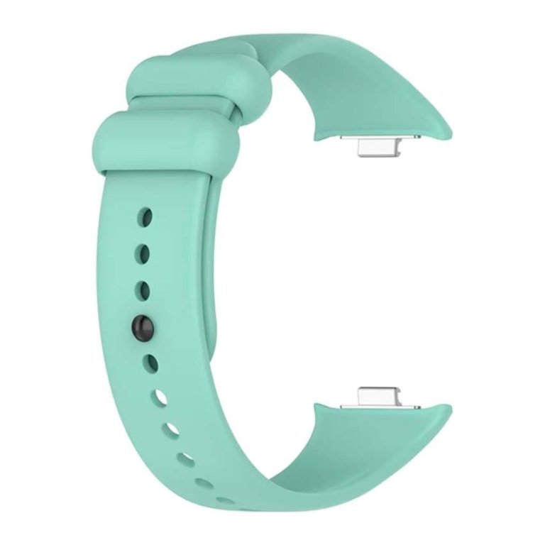 Pulseira Xiaomi Mi Smart Band 9 Pro / Band 8 Pro / Redmi Watch 4 / Redmi Watch 5 Silicone Turquesa