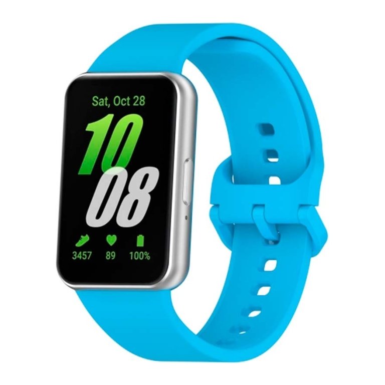 Pulseira de silicone Samsung Galaxy Fit 3 Azul Claro