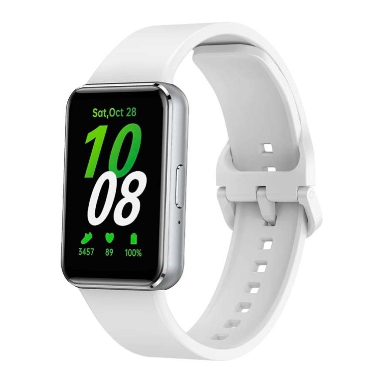 Pulseira de silicone Samsung Galaxy Fit 3 Branco