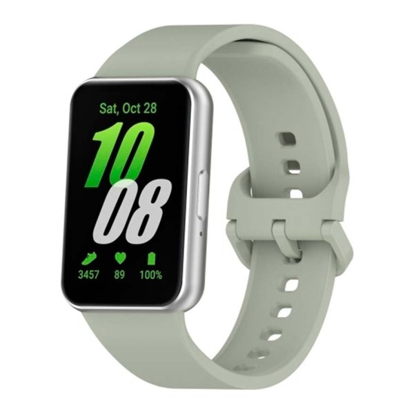 Pulseira de silicone Samsung Galaxy Fit 3 Cinzento