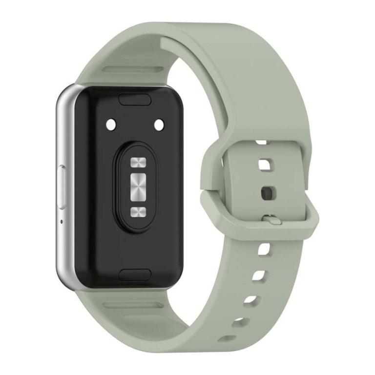 Pulseira de silicone Samsung Galaxy Fit 3 Cinzento