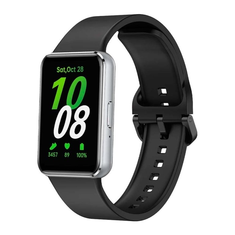 Pulseira de silicone Samsung Galaxy Fit 3 Preto