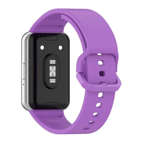 Pulseira de silicone Samsung Galaxy Fit 3 Roxo