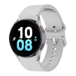 Pulseira de silicone Samsung Galaxy Watch 4/5/6 Cinzento Claro