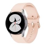 Pulseira de silicone Samsung Galaxy Watch 4/5/6 Rosa Claro