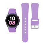Pulseira de silicone Samsung Galaxy Watch 4/5/6 Roxo