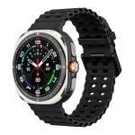 Pulseira de silicone Samsung Galaxy Watch Ultra Preto