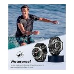 Pulseira de silicone Samsung Galaxy Watch Ultra Preto