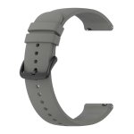 Pulseira de silicone Universal 22mm Cinzento para Smartwatch Xiaomi/Amazfit/Samsung/Huawei/Realme/Ticwatch