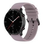 Pulseira de silicone Universal 22mm Roxo para Smartwatch Xiaomi/Amazfit/Samsung/Huawei/Realme/Ticwatch