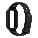 Pulseira de silicone Xiaomi Mi Smart Band 9 Active / Redmi Smart Band 3 Preto