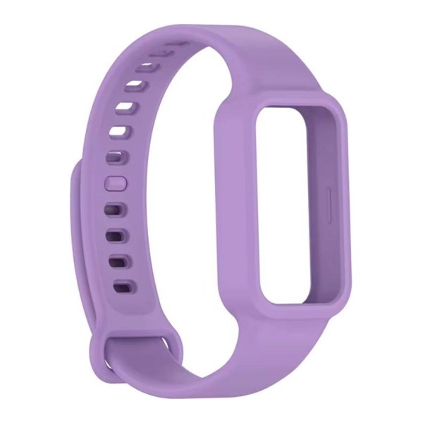 Pulseira de silicone Xiaomi Mi Smart Band 9 Active / Redmi Smart Band 3 Roxo