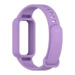 Pulseira de silicone Xiaomi Mi Smart Band 9 Active / Redmi Smart Band 3 Roxo