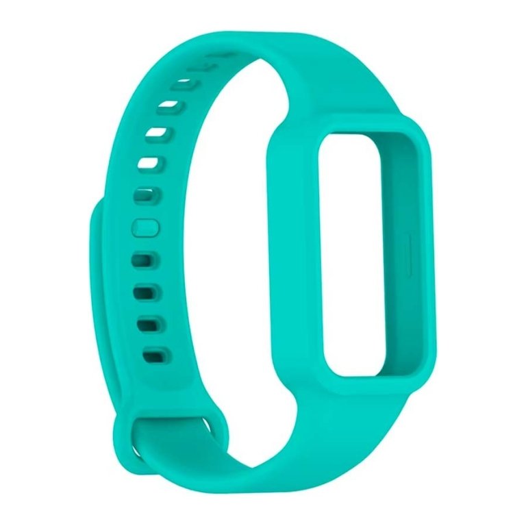Pulseira de silicone Xiaomi Mi Smart Band 9 Active / Redmi Smart Band 3 Turquesa