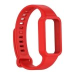 Pulseira de silicone Xiaomi Mi Smart Band 9 Active / Redmi Smart Band 3 Vermelho