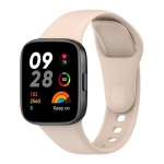 Pulseira de silicone Xiaomi Redmi Watch 3 Marfim