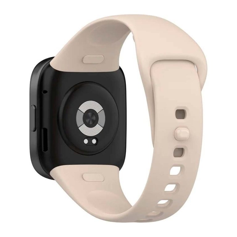 Pulseira de silicone Xiaomi Redmi Watch 3 Marfim