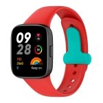 Pulseira de silicone Xiaomi Redmi Watch 3 Sports Vermelho