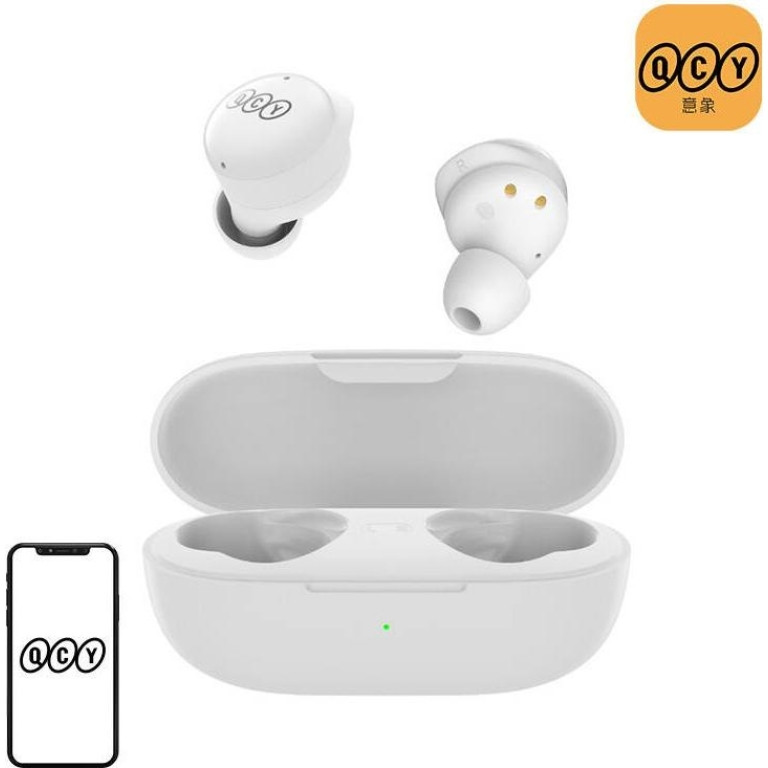 QCY T17 TWS Earphones (white)