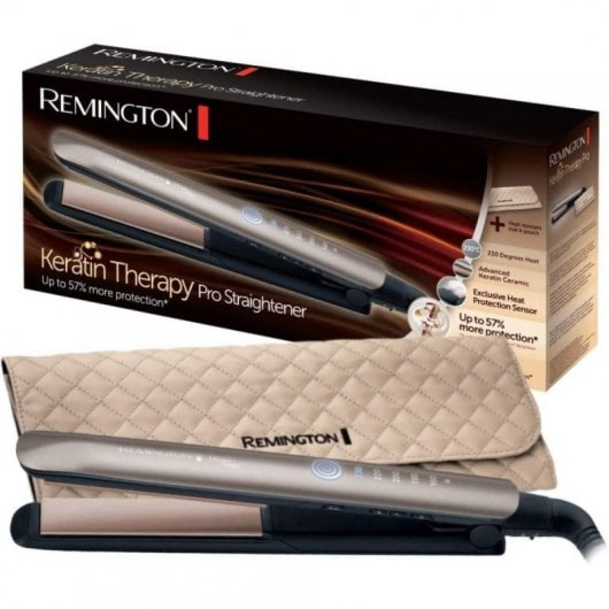 Remington Keratin Therapy Pro S8590 Alisador de Cabelo