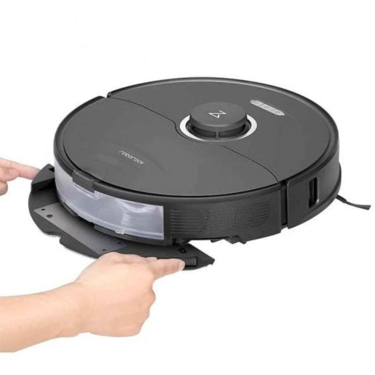 Roborock S8 Robot Aspirador e de Lavagem Base de Auto-Esvaziamento Preto