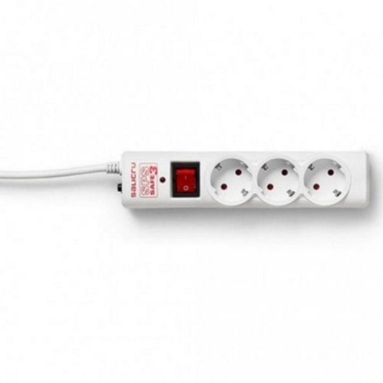 Salicru SPS SAFE 3 Régua com Proteção 3 Tomadas