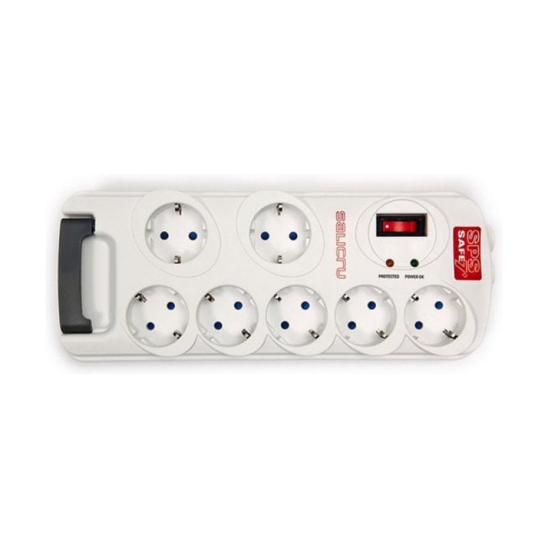 Salicru SPS SAFE 7 Régua com Proteção 7 Tomadas