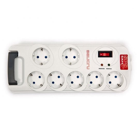 Salicru SPS SAFE 7 Régua com Proteção 7 Tomadas