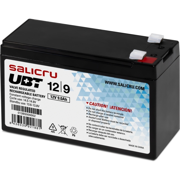 Salicru UBT 12/9 - UPS battery - 1 x lead acid 6