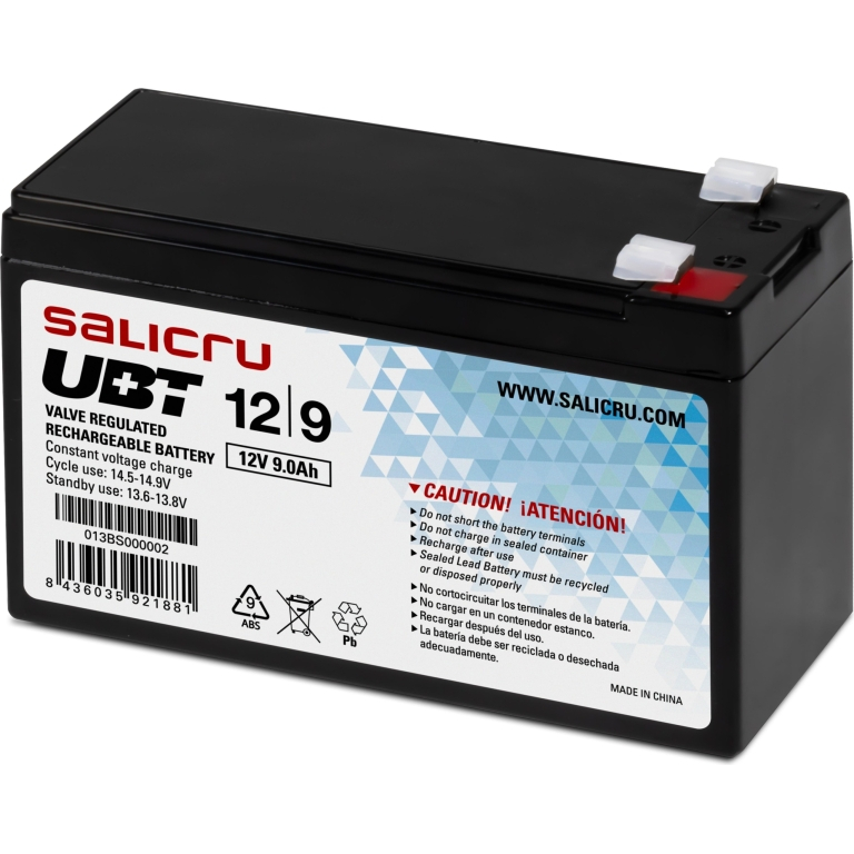 Salicru UBT 12/9 - UPS battery - 1 x lead acid 6