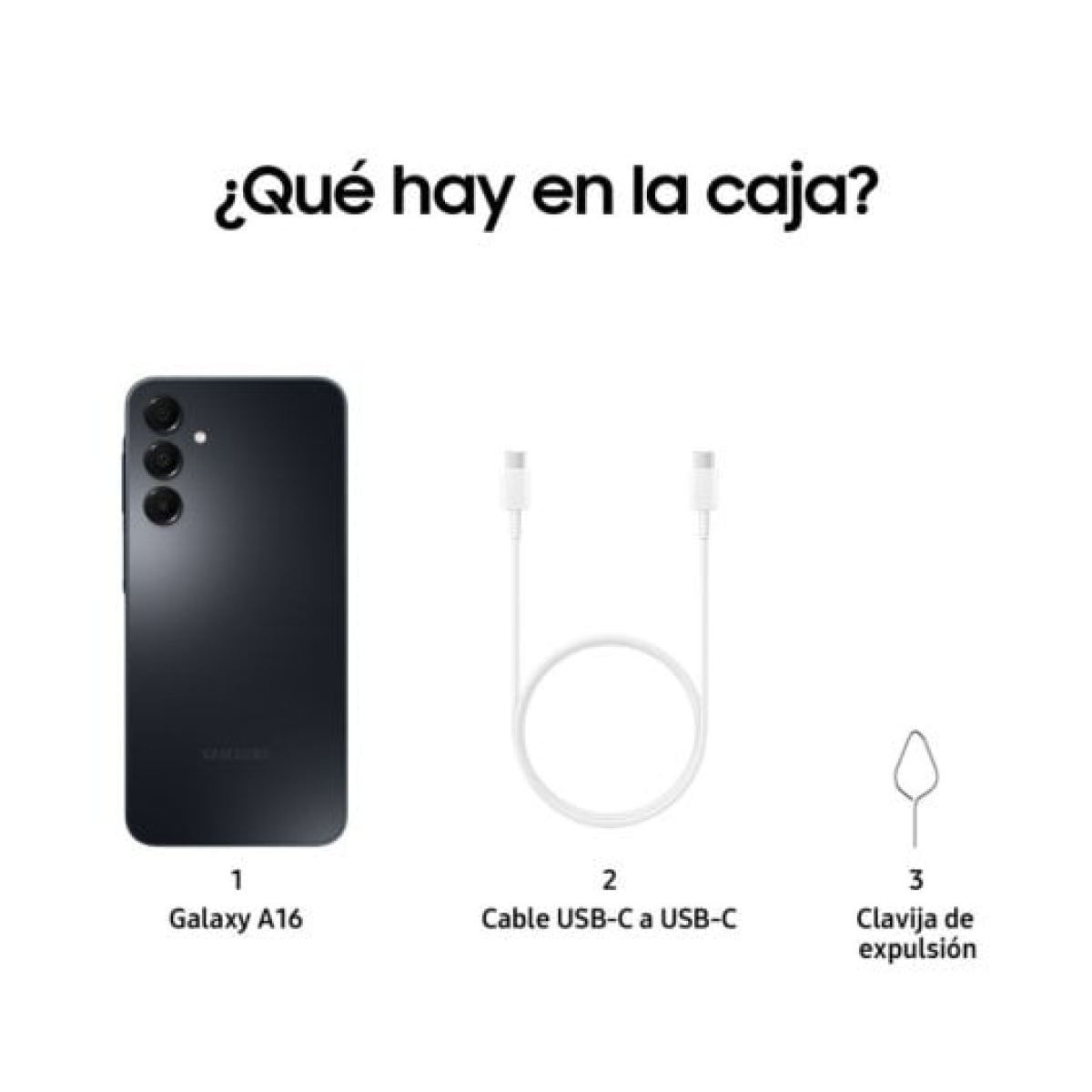 Samsung Galaxy A16 LTE 4/128GB Negro Libre
