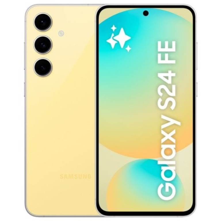 Samsung Galaxy S24 FE Smartphone con IA Almacenamiento 256GB Batería 4700mAh Amarillo