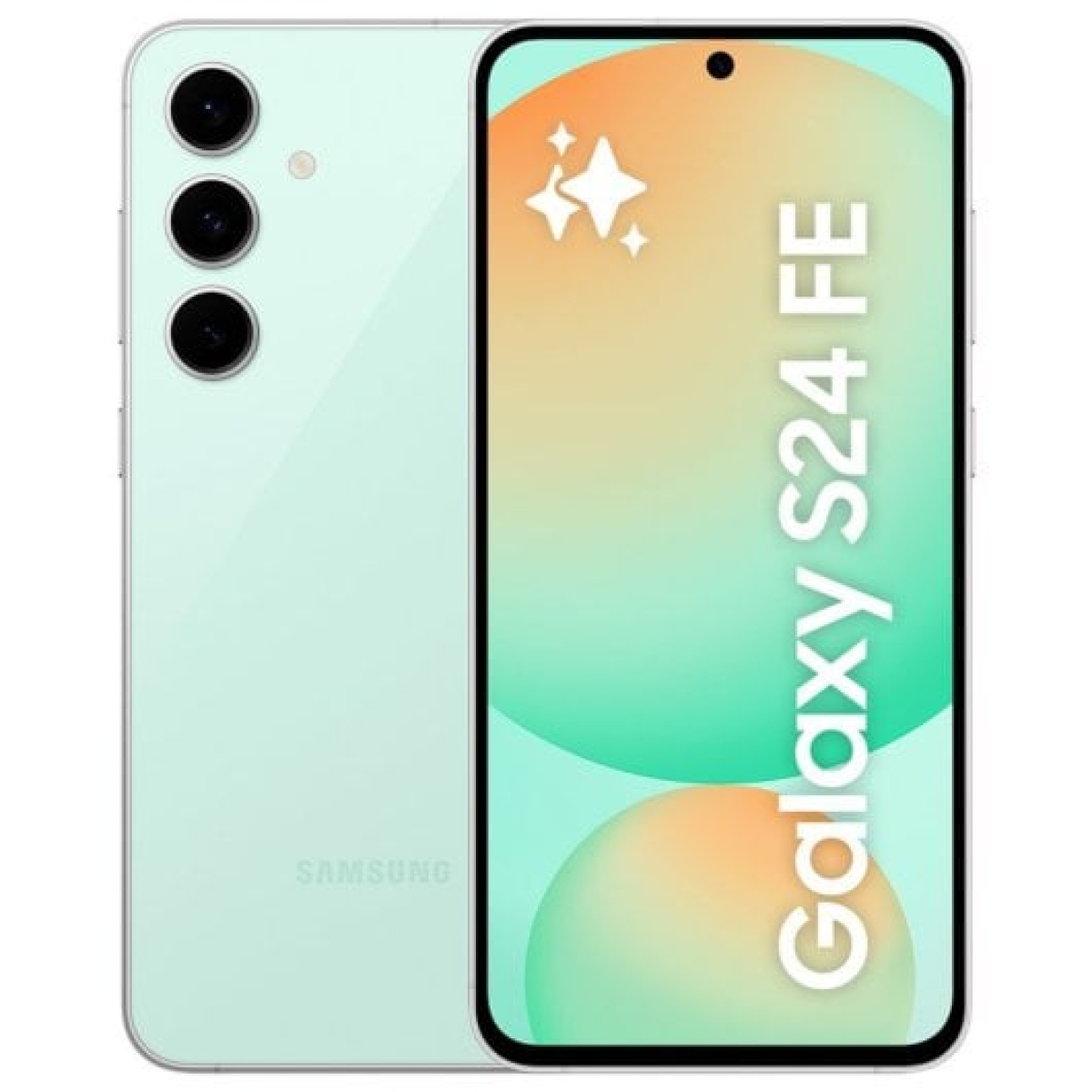 Samsung Galaxy S24 FE Smartphone con IA Almacenamiento 256GB Batería 4700mAh Verde Claro