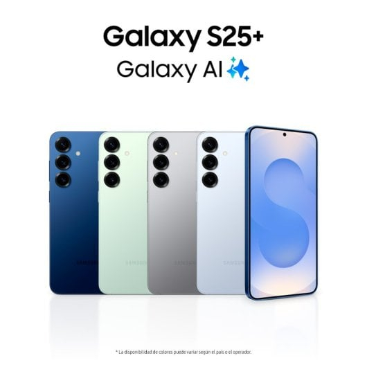 Samsung Galaxy S25 Plus Smartphone con IA Almacenamiento 256GB Batería 4900mAh Azul