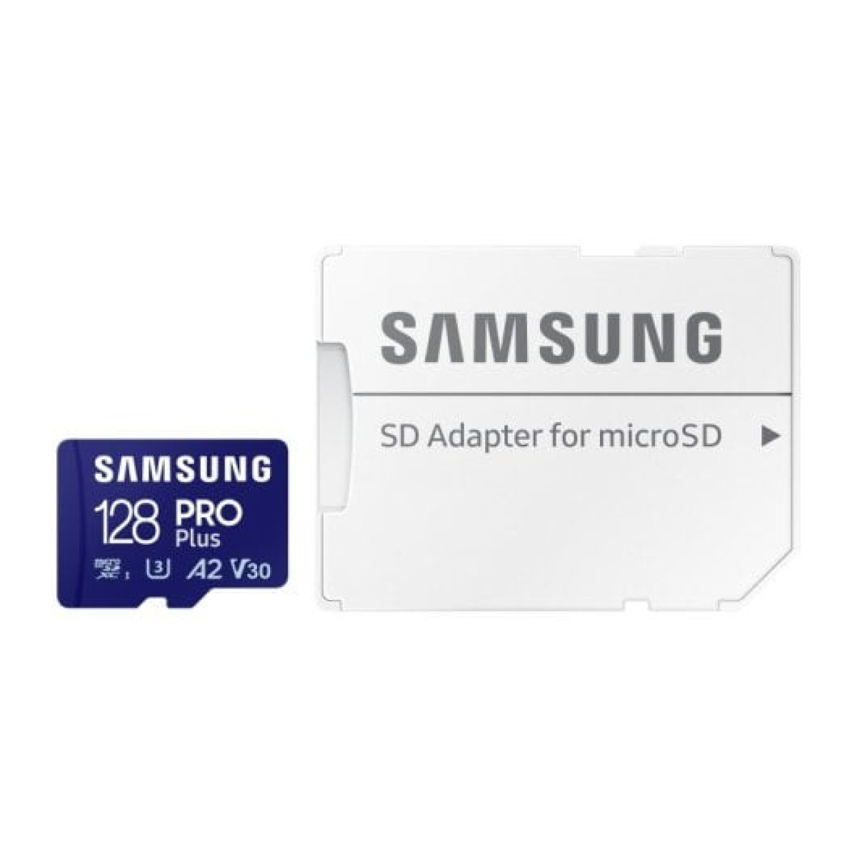 Samsung PRO Plus MicroSDXC 128GB UHS-I U3 A2 V30 Classe 10 com Adaptador SD