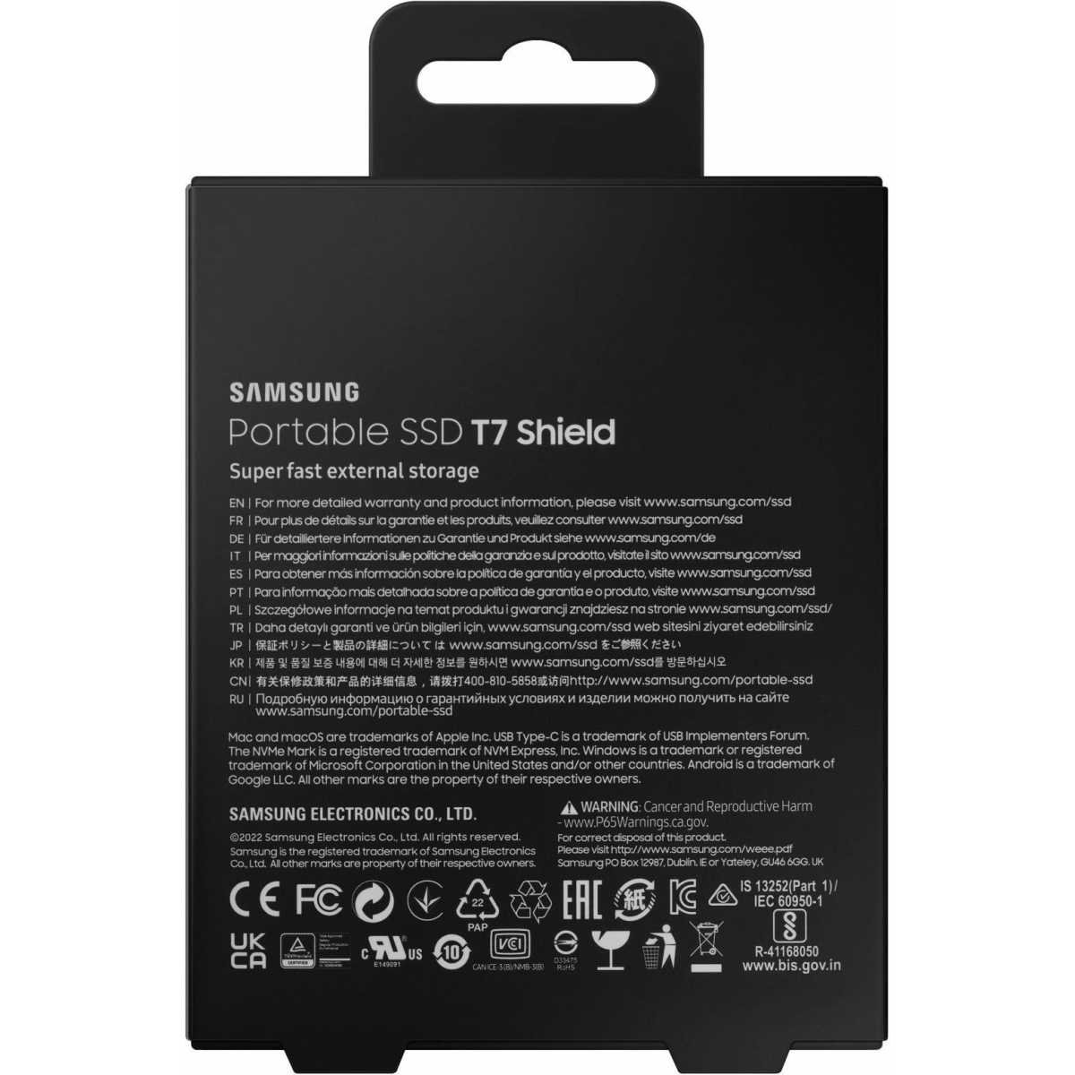 Samsung T7 Shield
