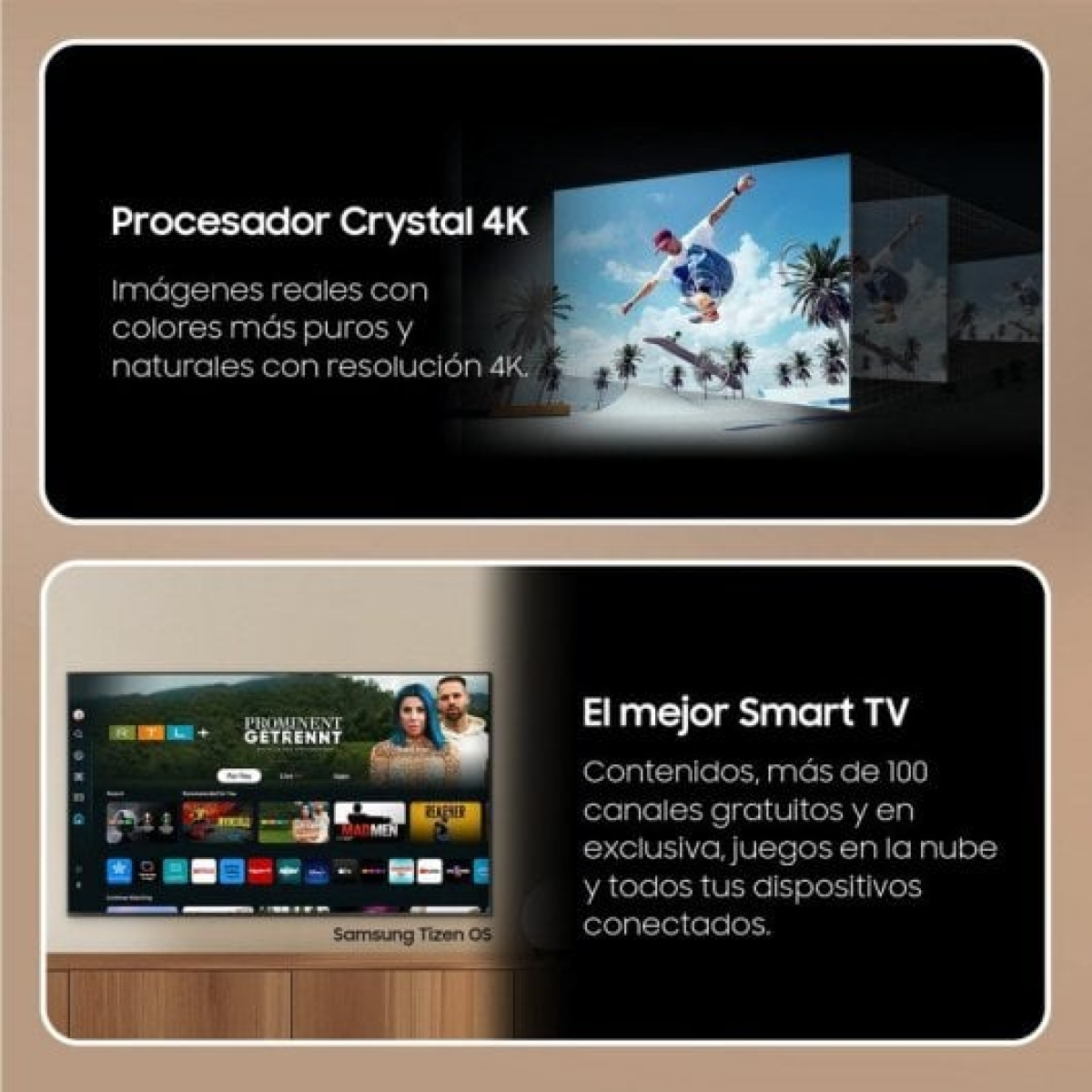 Samsung TU50DU8505KXXC 50" LED Crystal UHD 4K HDR10 Plus