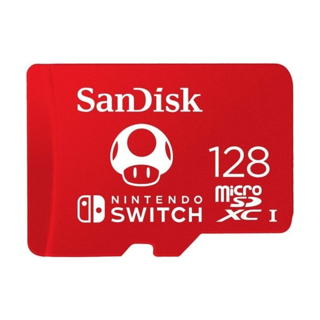 SanDisk Cartão de Memória SDXC 128GB para Nintendo Switch