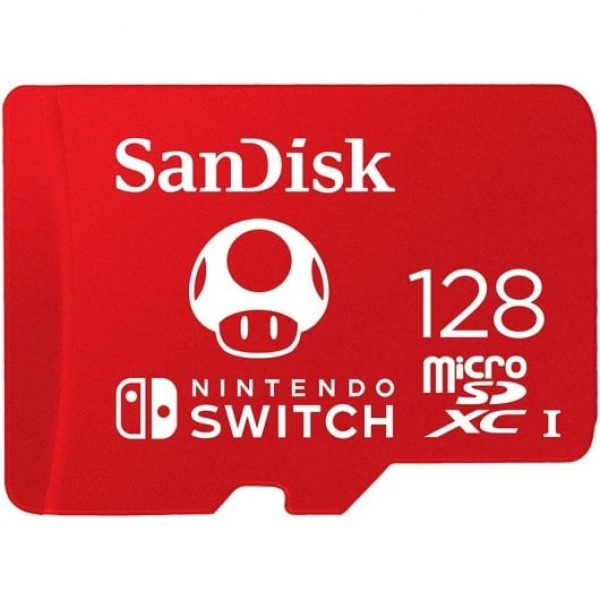SanDisk Cartão de Memória SDXC 128GB para Nintendo Switch