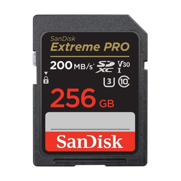 SanDisk Extreme Pro SDXC 256GB UHS-I Classe 10