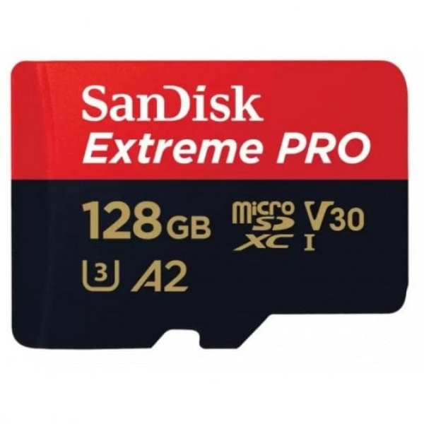 Sandisk Extreme Pro MicroSDXC 128GB UHS-I A2 Classe 10 V30