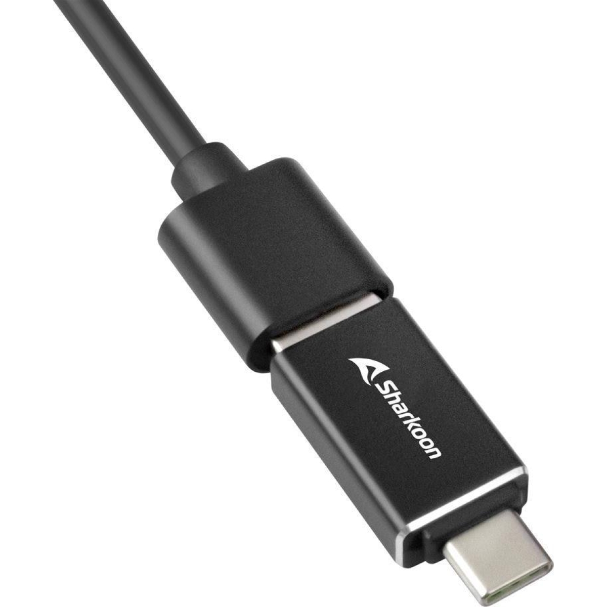 Sharkoon HUB 3X USB 3.2 +RJ45 ALU BLACK