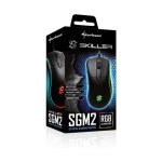Sharkoon Skiller SGM2 Rato Gaming RGB 6400DPI Preto