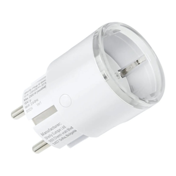 Shelly Plug S MTR Gen3 Branco - Ficha inteligente