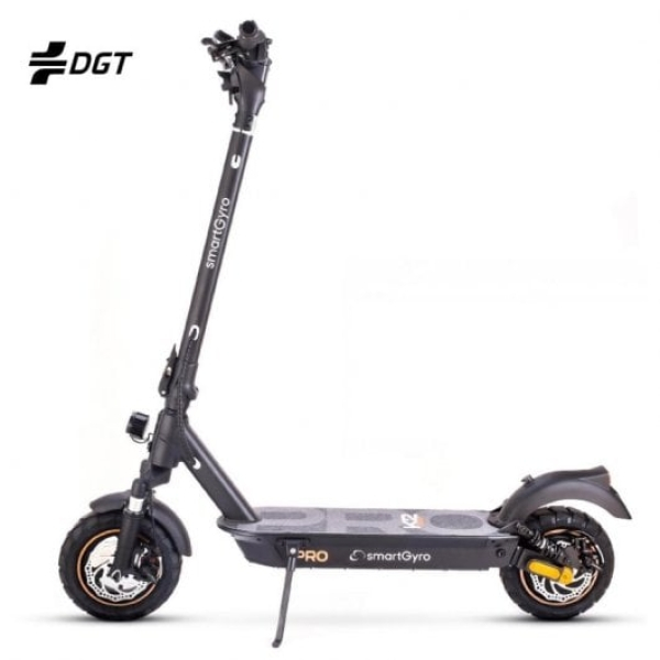 SmartGyro K2 Pro Trotinete Elétrica Certificada 10" 900W Preta
