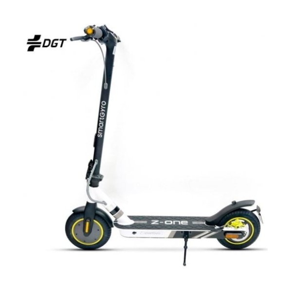 SmartGyro Z-ONE Trotinete Elétrica Certificada 10" 350W Cinzenta